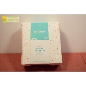 Pillowfort Twin Confetti Kids' Sheet Set*